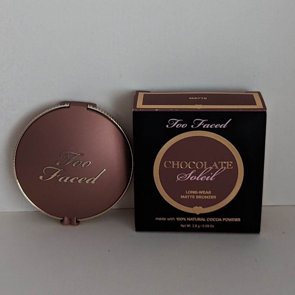 Too Faced Chocolate Soleil Long Wear Matte Bronzer, travel size